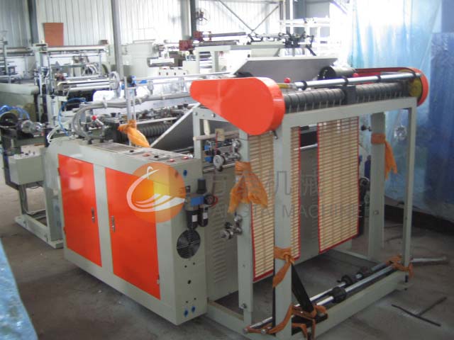 FTR Heat sealing heat cutting bag machine