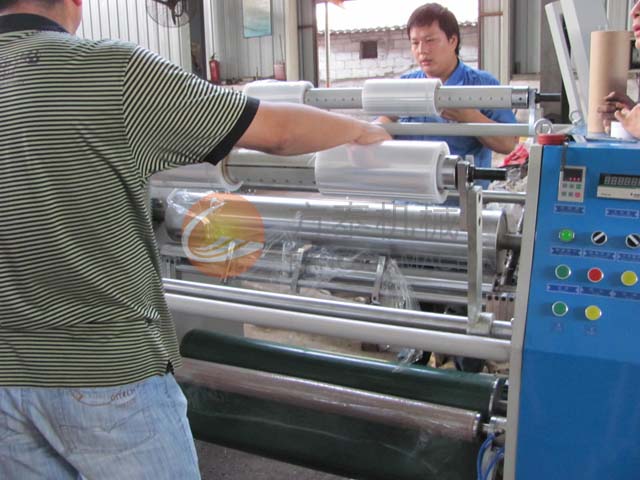 FTRW Series Stretch Film Rewinding Slitter