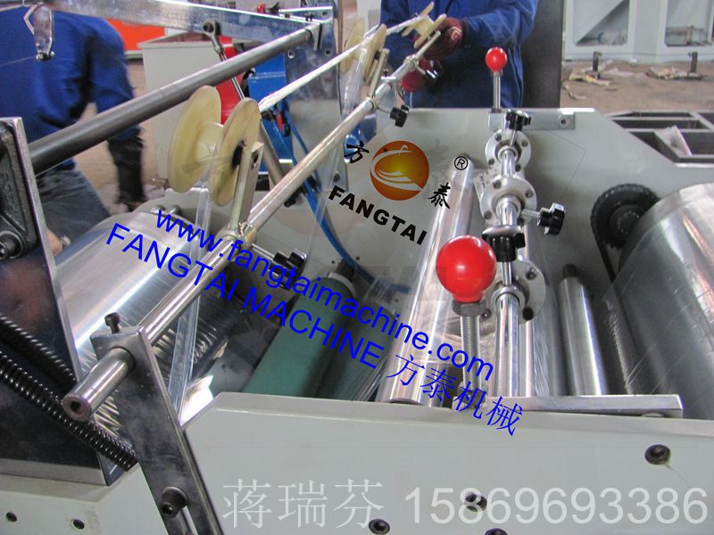 FT-500-800 Single Layer Stretch Film Machine (auto cutter)